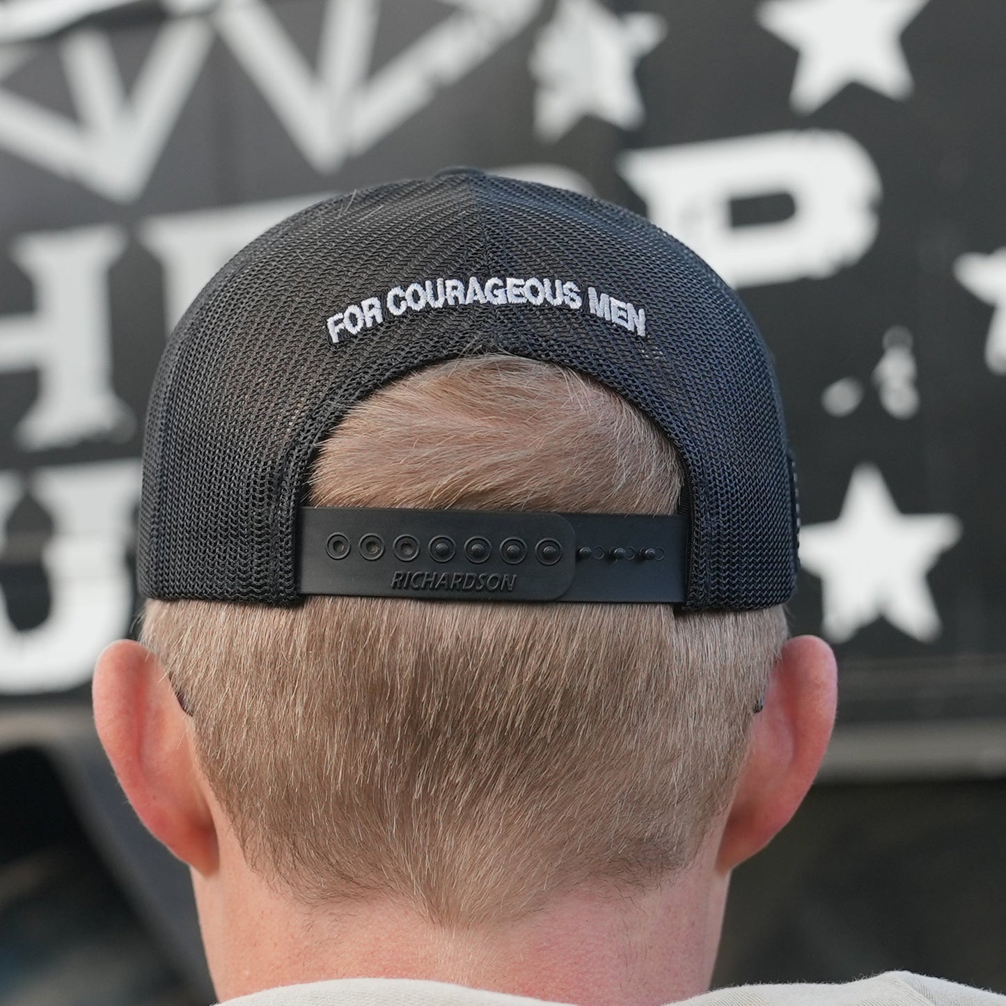 Black Snap-back Hat